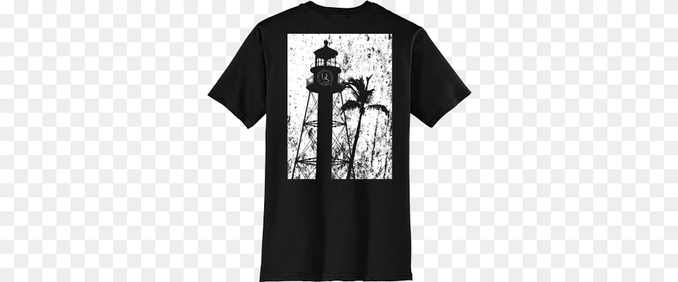 Lighthouse Silhouette Lighthouse, Clothing, T-shirt Png