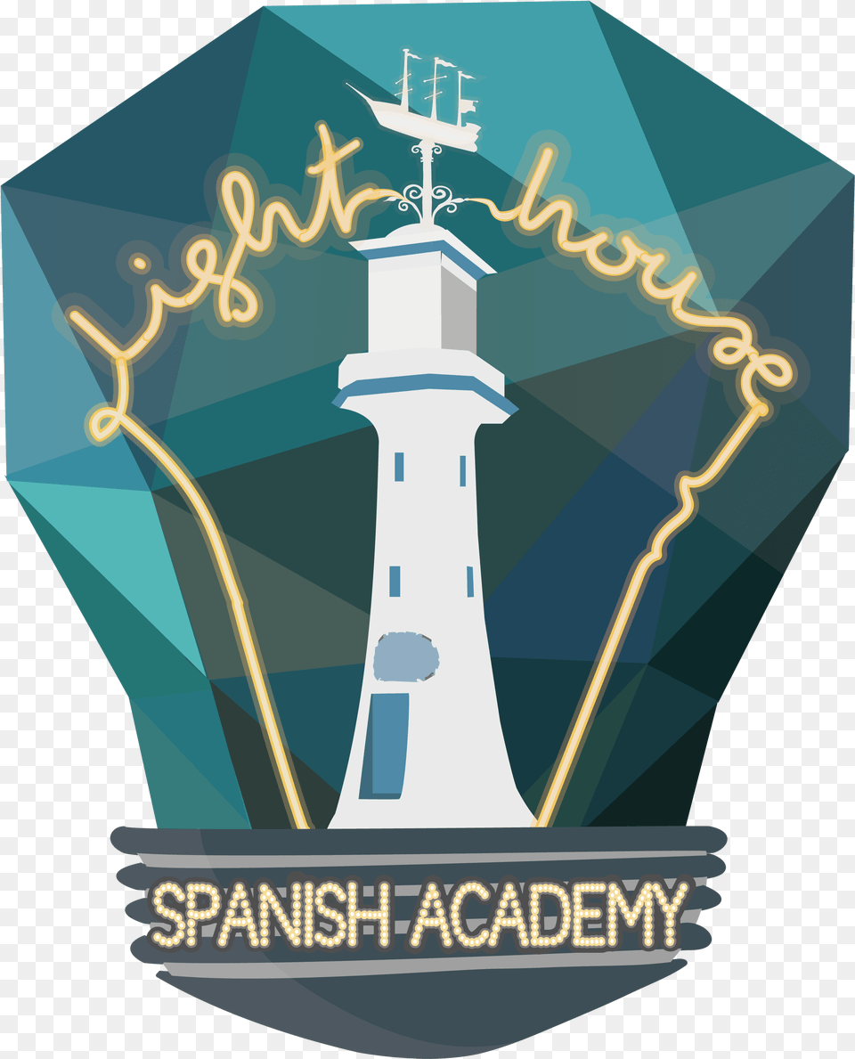 Lighthouse Spanish Academy Graphic Design, Light, Cross, Symbol Free Transparent Png