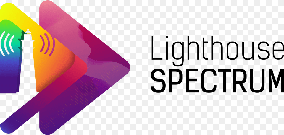 Lighthouse Spectrum Logo Graphic Design, Light Free Transparent Png