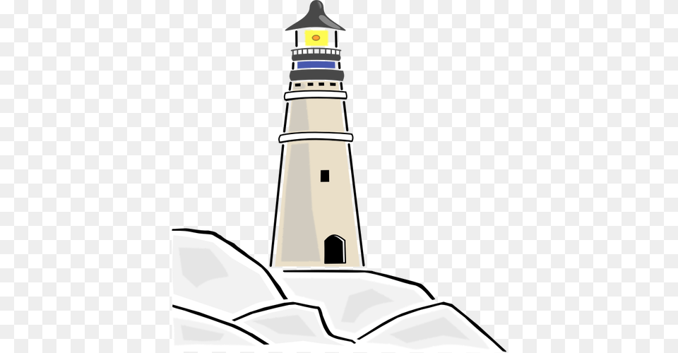 Lighthouse Vector, Architecture, Building, Tower, Beacon Free Png Download