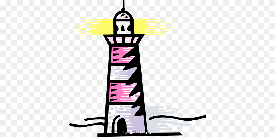 Lighthouses Royalty Free Vector Clip Art Illustration, Architecture, Bell Tower, Building, Tower Png