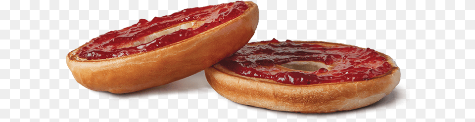 Lightly Toasted Bagel Available With Whipped Butter Mcdonalds Bagel Jam, Food, Hot Dog, Bread, Sandwich Free Png Download