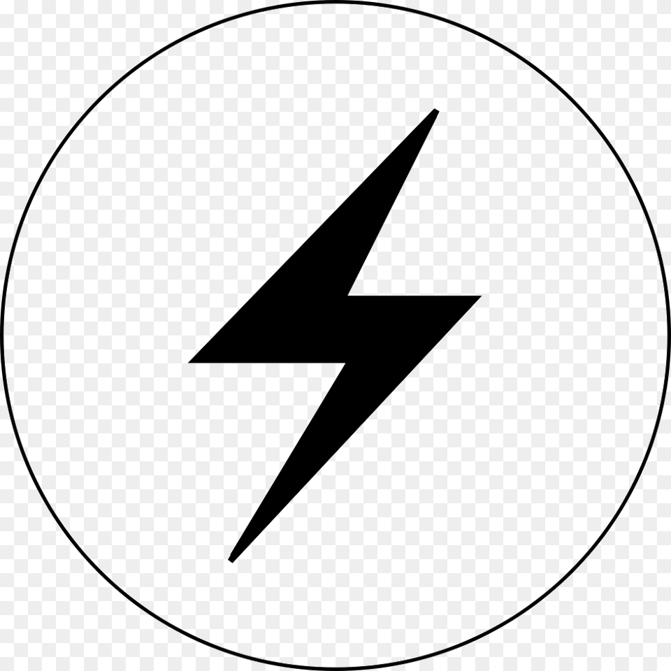 Lightning, Star Symbol, Symbol Free Png Download