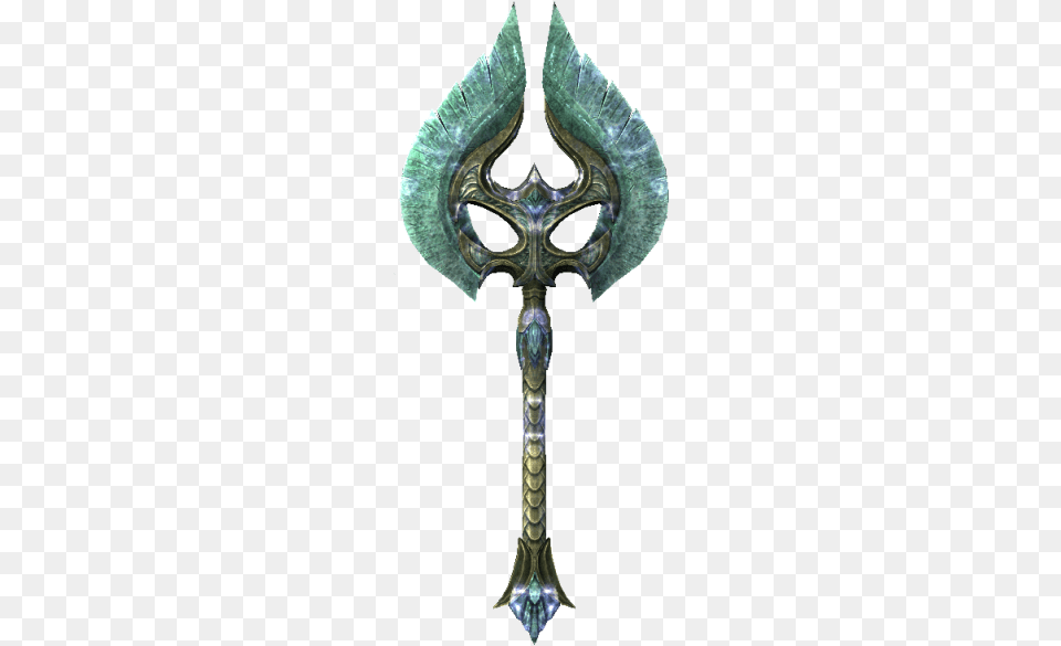 Lightning Axe, Weapon, Trident, Cross, Symbol Free Png