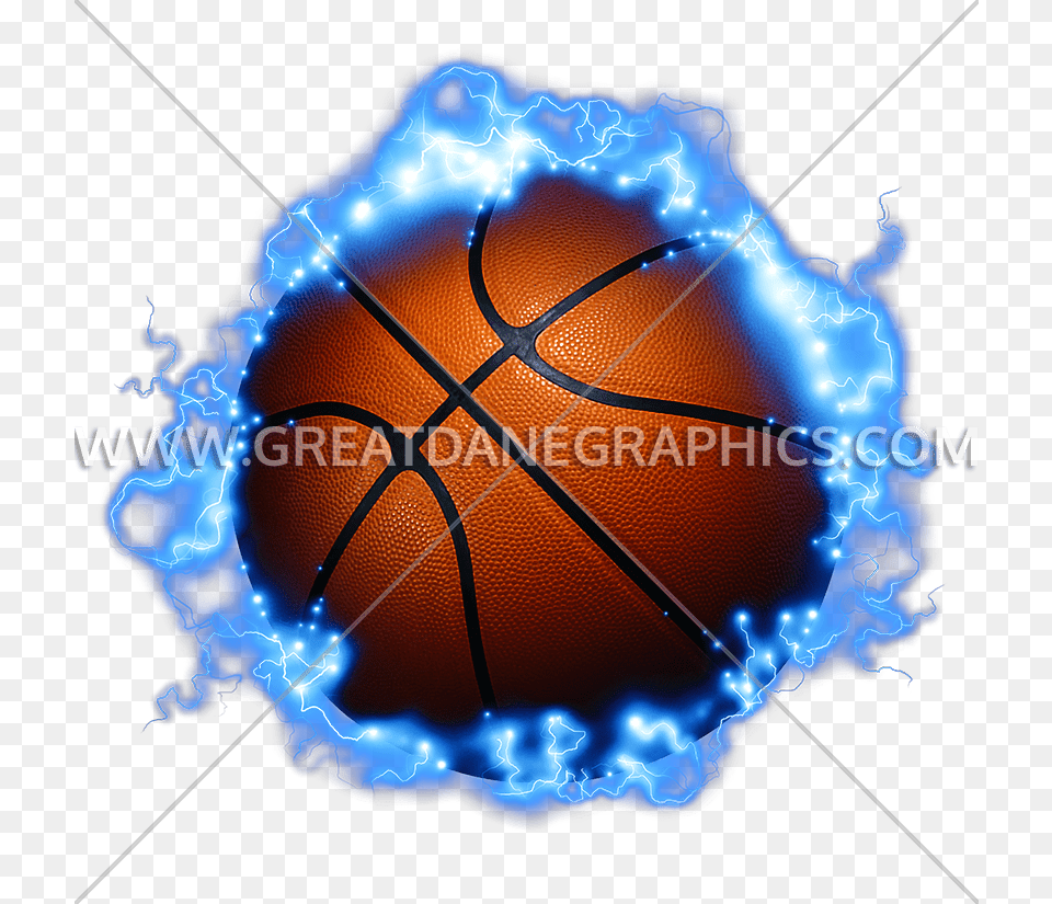 Lightning Basketball Production Ready Artwork For T Shirt Basketball Free Png