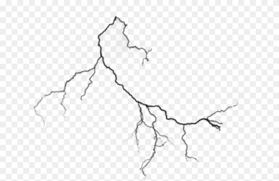 Lightning Black Effects Effect Map, Nature, Outdoors, Chart, Plot Png Image