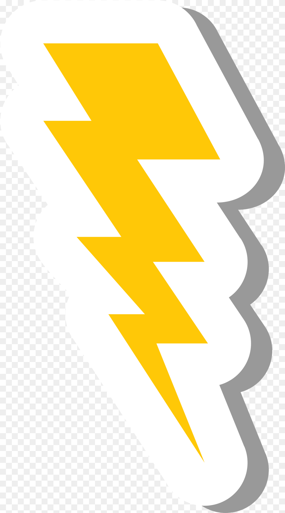 Lightning Bolt With Vertical, Logo, Sticker, Light, Person Png Image