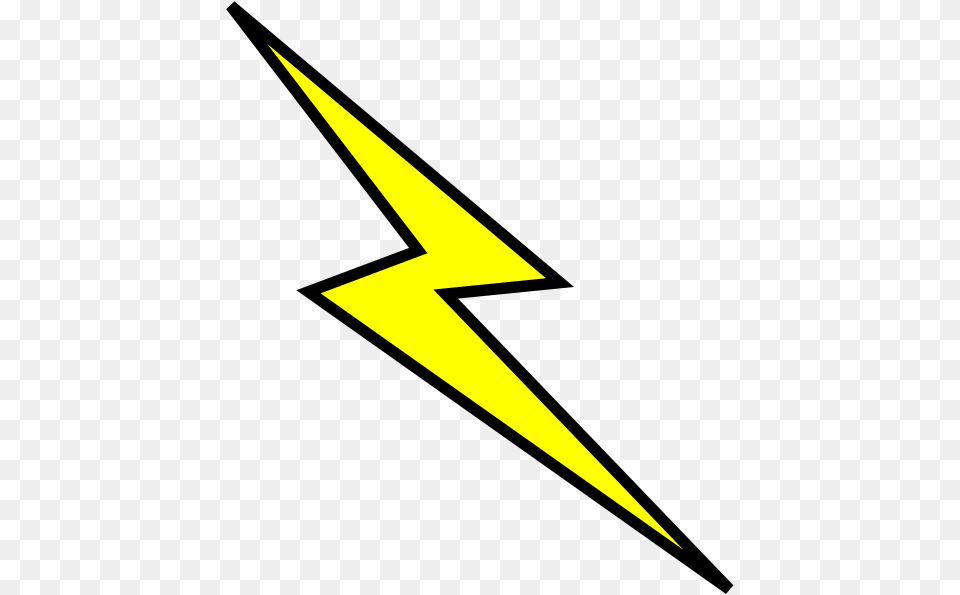 Lightning Bolt Clipart, Star Symbol, Symbol, Blade, Dagger Free Png Download