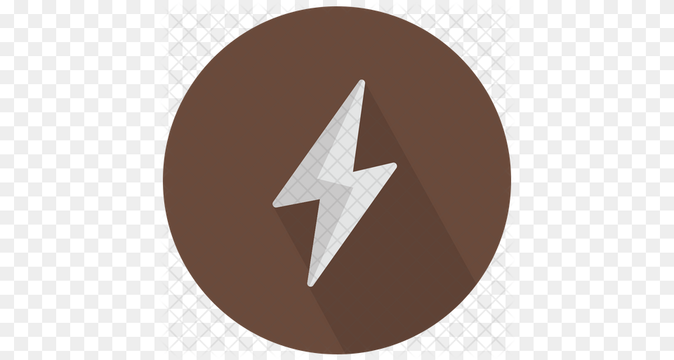 Lightning Bolt Icon Dot, Star Symbol, Symbol Png