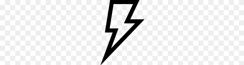 Lightning Bolt Icon Outline, Accessories, Formal Wear, Tie, Lighting Free Png