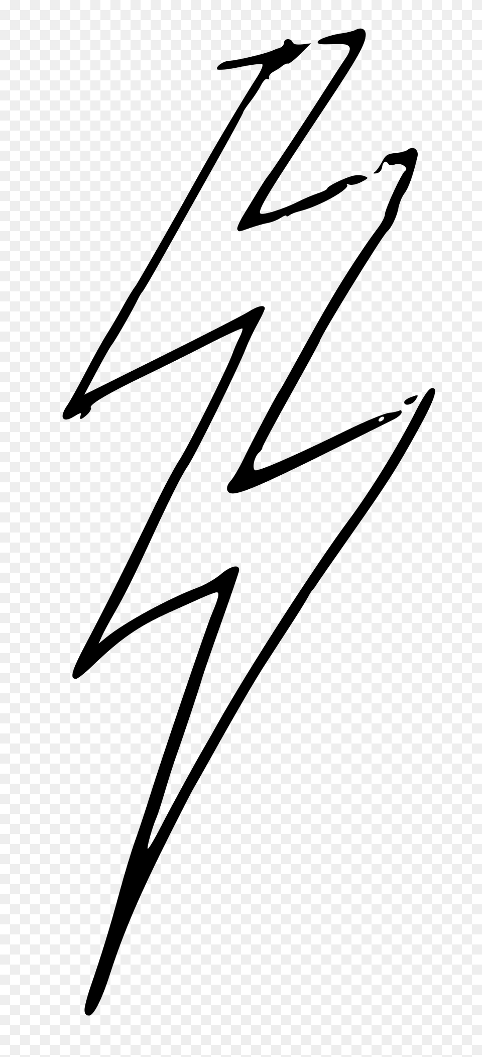Lightning Bolt Icons, Gray Png