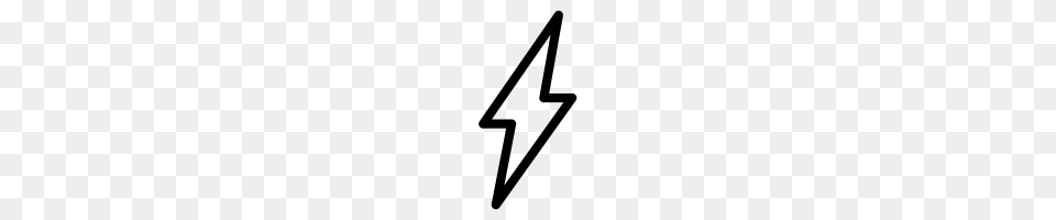 Lightning Bolt Icons Noun Project, Gray Png