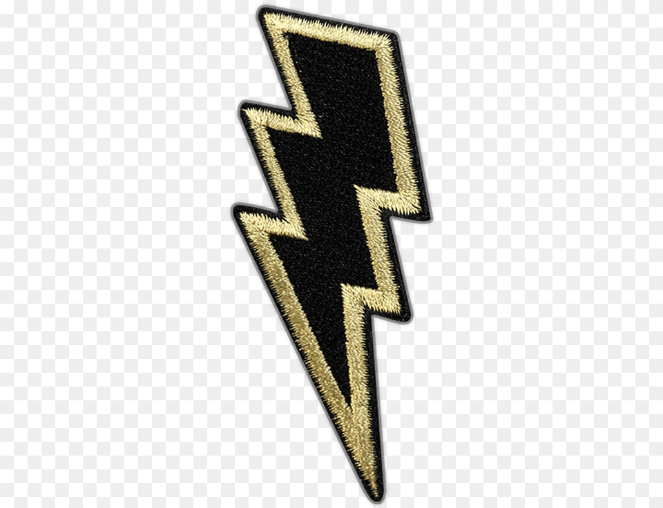 Lightning Bolt Patch Emblem, Logo, Cross, Symbol, Badge Free Png Download