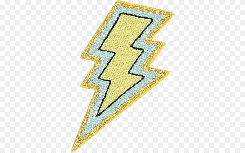 Lightning Bolt Sticker Patch Emblem, Home Decor, Badge, Logo, Rug Free Png Download