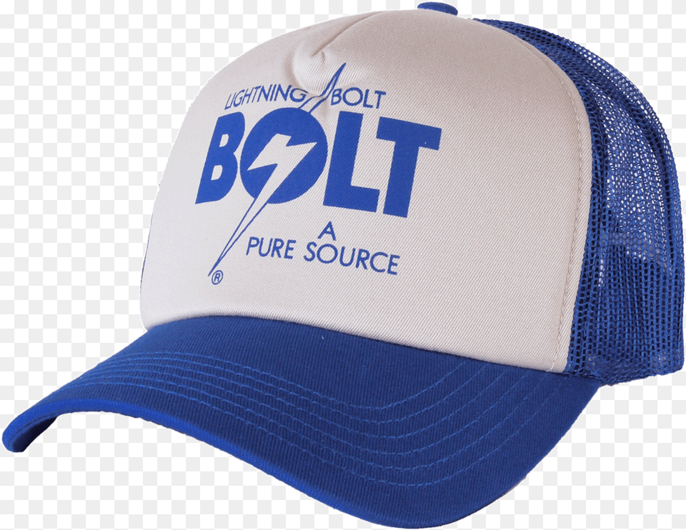 Lightning Bolt Trucker, Baseball Cap, Cap, Clothing, Hat Free Png Download