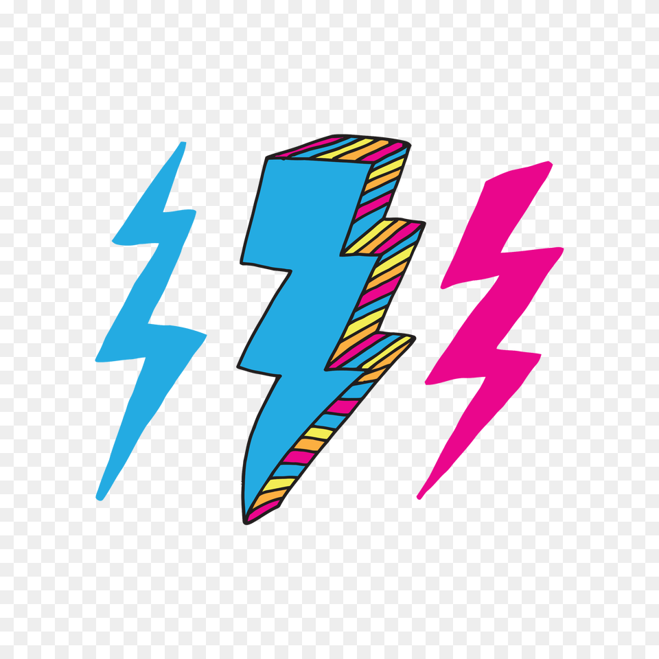 Lightning Bolts, Art Png Image