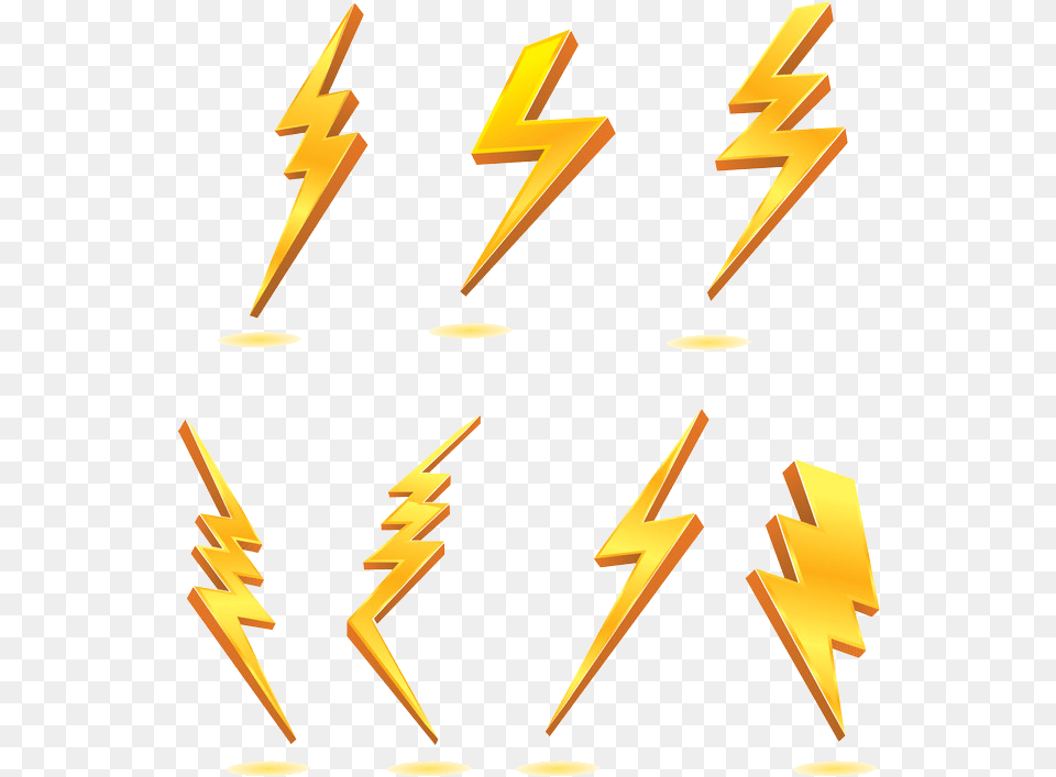Lightning Clip Art Cartoon Lightning Strike, Fire, Flame, Light, Lighting Free Png Download