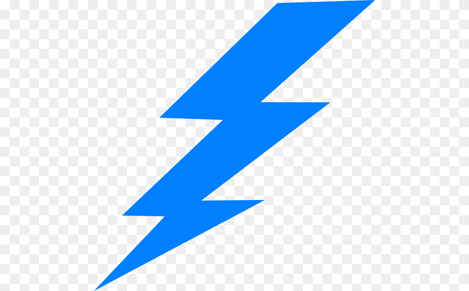 Lightning Clipart Blue Lightning Bolt Clipart Blue, Logo, Animal, Fish, Sea Life Free Png Download