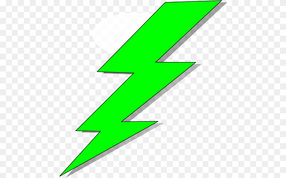 Lightning Clipart Green Transparent Green Lightning Bolt Clip Art, Nature, Night, Outdoors, Rocket Png Image
