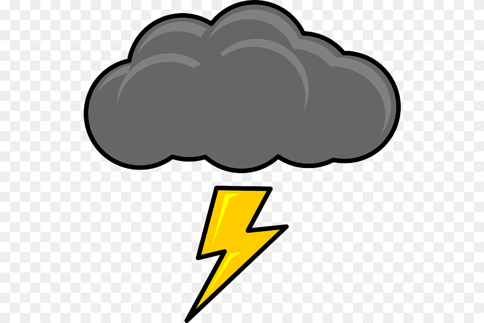Lightning Clipart Severe Weather, Body Part, Hand, Person, Logo Png Image