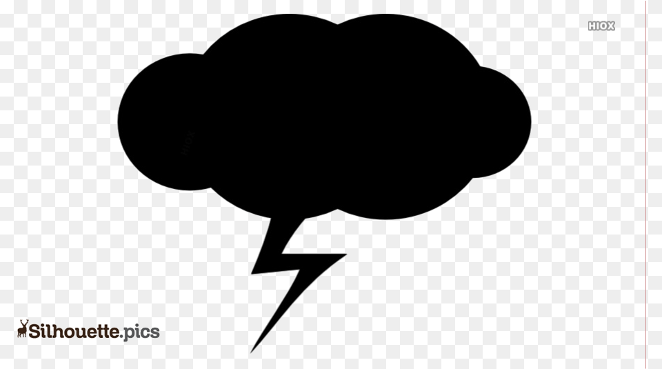 Lightning Cloud Clipart Image Transparent, Body Part, Hand, Person, Animal Free Png Download