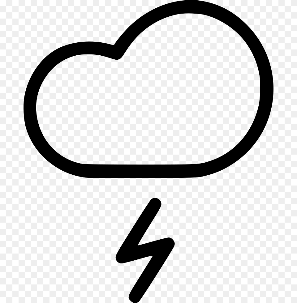 Lightning Cloud Rain Thunder Weather Storm Comments Rain, Stencil, Smoke Pipe, Text, Symbol Free Png Download