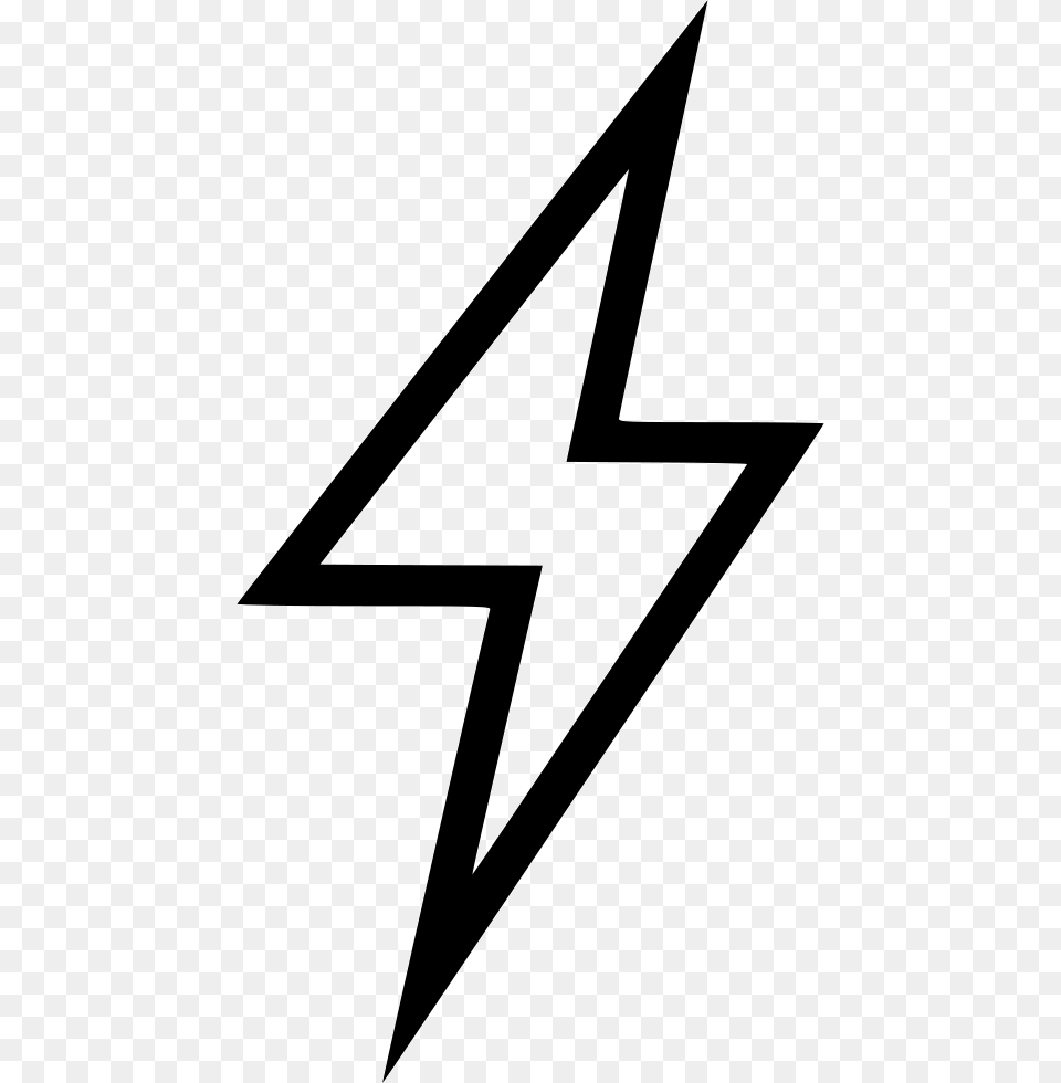 Lightning Energia Icon, Star Symbol, Symbol Free Png Download