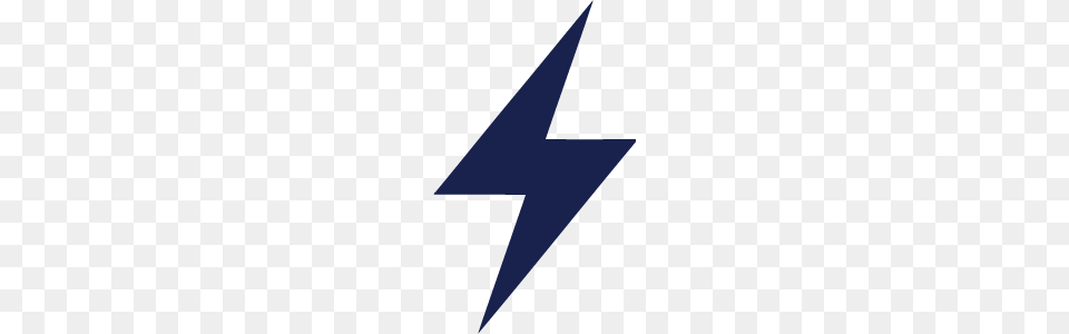Lightning Icon, Star Symbol, Symbol, Nature, Night Png Image