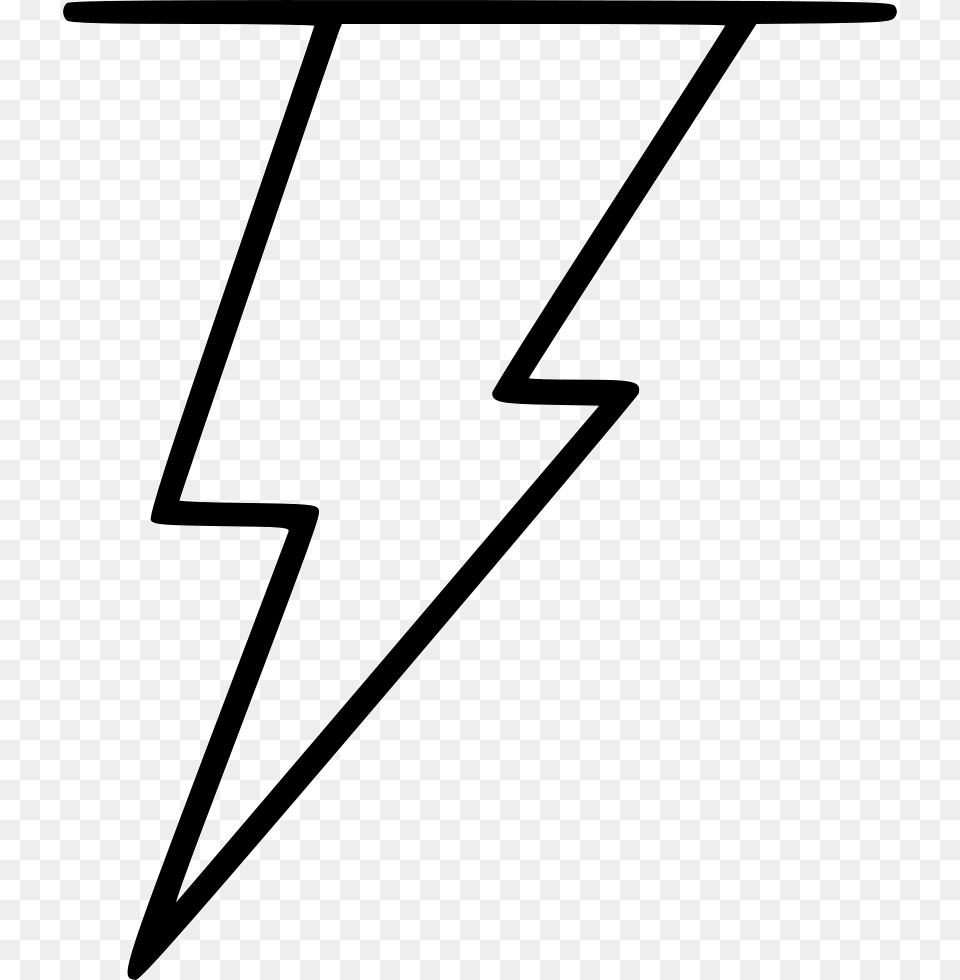 Lightning Icon, Text, Bow, Symbol, Weapon Free Png
