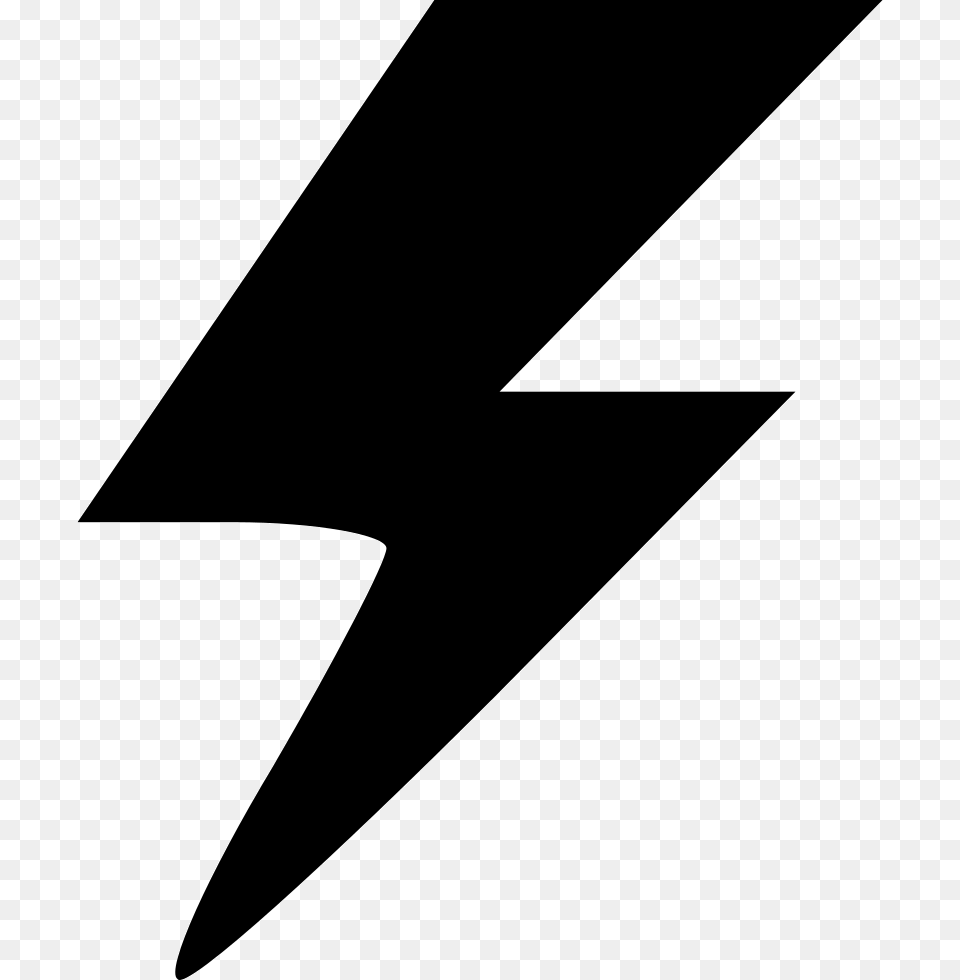 Lightning Icon, Symbol, Blade, Dagger, Knife Free Png