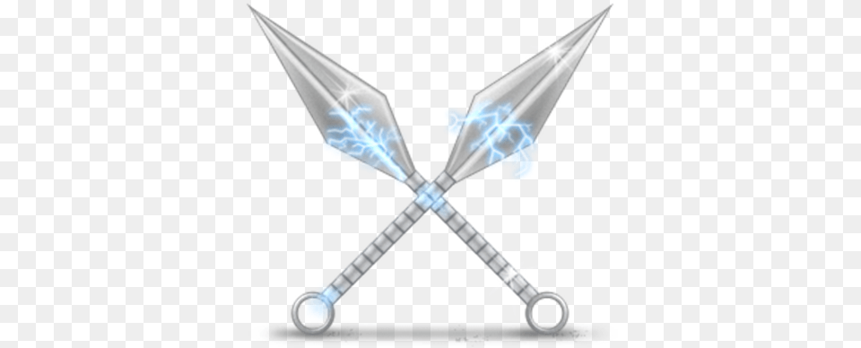 Lightning Kunai Image Kunai, Weapon, Blade, Dagger, Knife Free Png