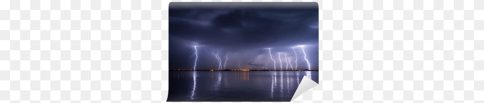 Lightning Lake, Nature, Outdoors, Storm, Thunderstorm Png Image