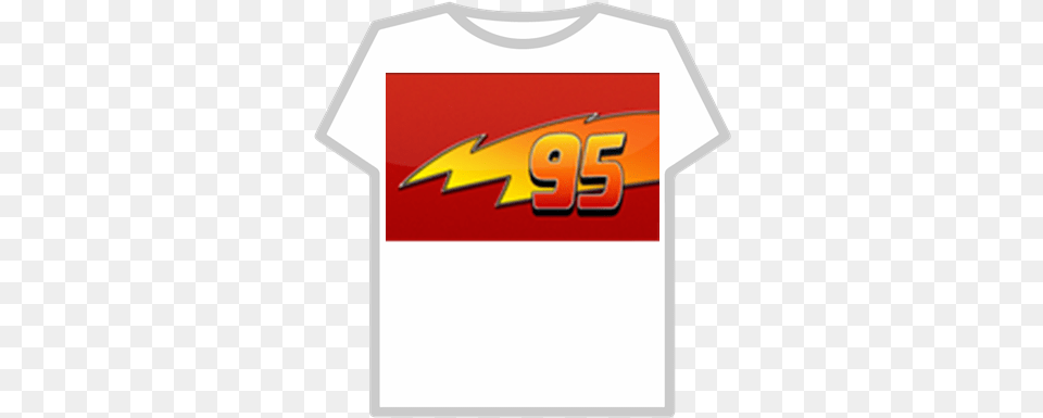 Lightning Mcqueen 3 Pizza Shirt Roblox, Clothing, T-shirt Free Png Download