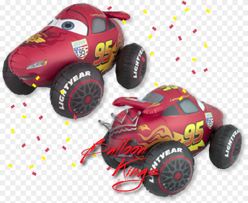 Lightning Mcqueen, Device, Grass, Lawn, Lawn Mower Free Png Download
