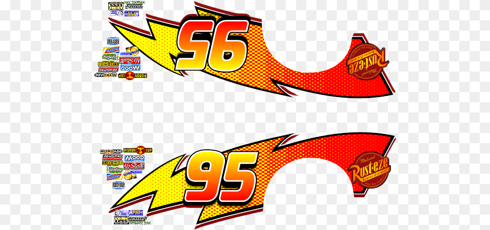 Lightning Mcqueen 95 Lighting, Logo, Dynamite, Weapon Png Image