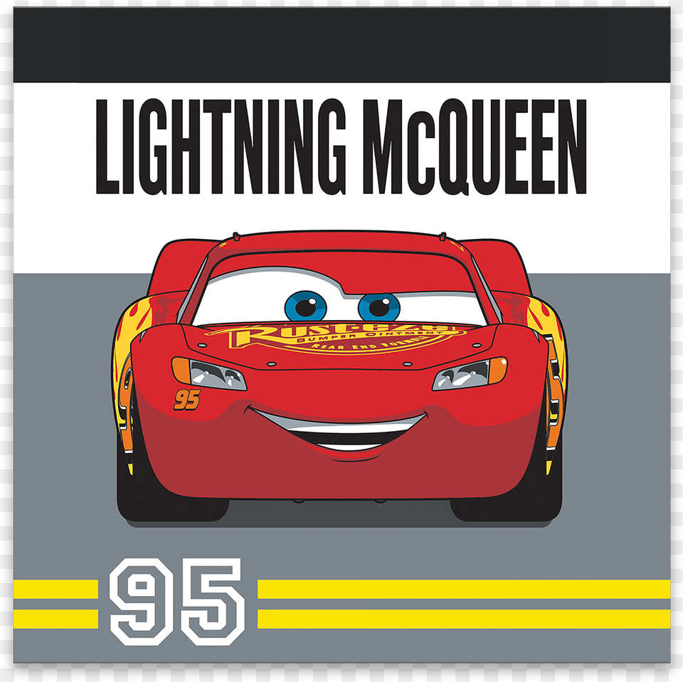 Lightning Mcqueen 95 Rayo Mcqueen, Advertisement, Car, Transportation, Vehicle Png