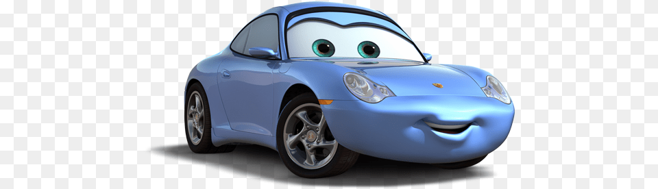 Lightning Mcqueen And Friends 6 Cars Sally, Alloy Wheel, Vehicle, Transportation, Tire Png