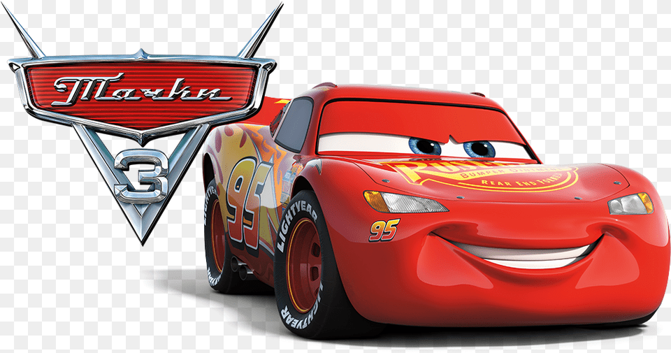 Lightning Mcqueen Cars 3 Characters, Car, Vehicle, Coupe, Transportation Png Image