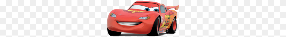 Lightning Mcqueen Disney Cars Cardboard Cut Out, Car, Sports Car, Transportation, Vehicle Free Png
