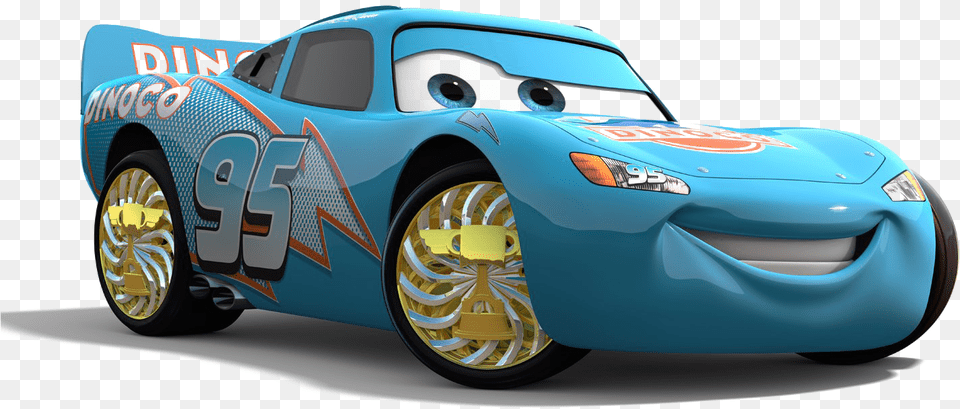Lightning Mcqueen Disney Cars Arts Bling Bling Lightning Mcqueen, Alloy Wheel, Vehicle, Transportation, Tire Free Png Download