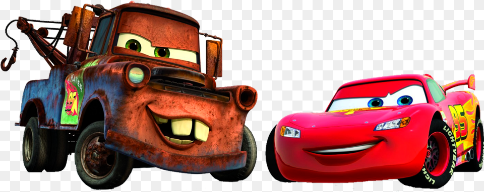 Lightning Mcqueen Disney Cars Image Arts Lightning Mcqueen And Mater, Tow Truck, Transportation, Truck, Vehicle Free Png Download
