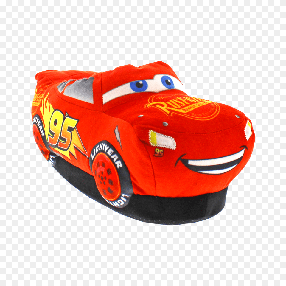 Lightning Mcqueen Happy Feet Slippers Lightning Mcqueen Slippers, Clothing, Vest, Lifejacket, Inflatable Free Png