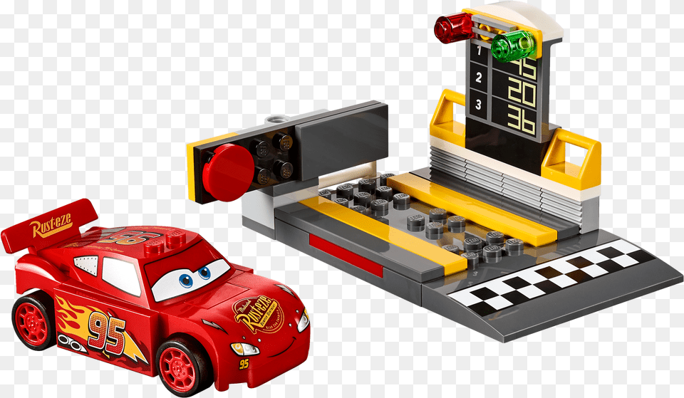 Lightning Mcqueen Lego Juniors, Car, Transportation, Vehicle Png Image