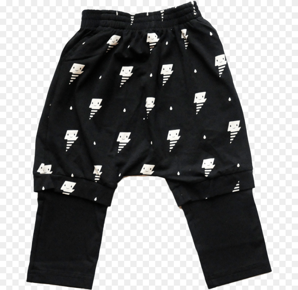 Lightning Ninja Pants Pocket, Clothing, Shorts, Coat Png