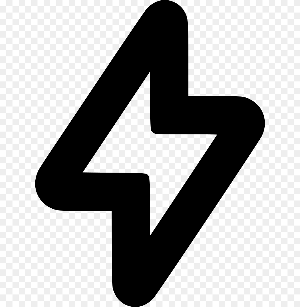 Lightning Power Energy Flash Comments Sign, Symbol, Text Png Image