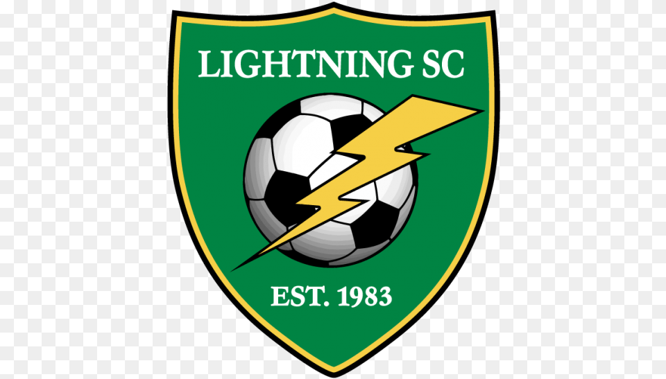 Lightning Soccer Club Logo Lightning Soccer Club, Ball, Football, Soccer Ball, Sport Free Png