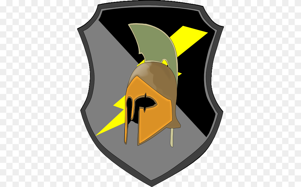 Lightning Spartan Shield Clip Art, Armor, Ammunition, Grenade, Weapon Free Png Download