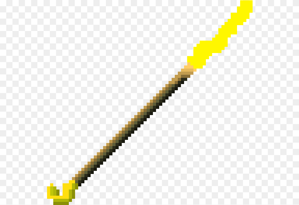 Lightning Spear Pixel Art, Weapon, Blade, Dagger, Knife Free Png Download