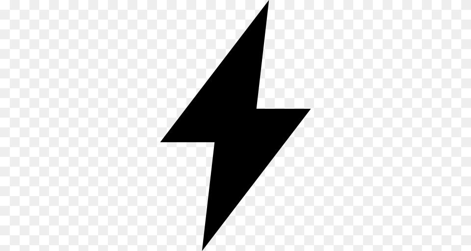 Lightning Storm Stormy Icon With And Vector Format For, Gray Png Image