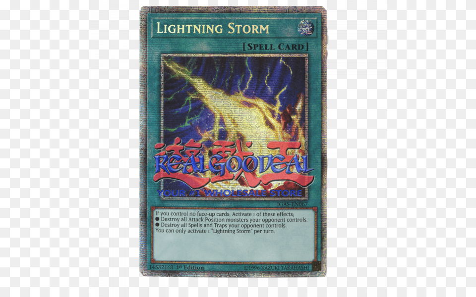 Lightning Storm Yugioh, Book, Publication, Person Free Png Download